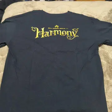 미세스 그린애플 Harmony T셔츠 M사이즈 블랙 컬러