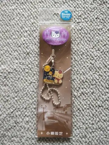 [ 미개봉 레어 ] 오타루 한정판 헬로키티 스트랩