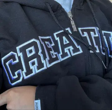 creative drug store 지퍼 후드티
