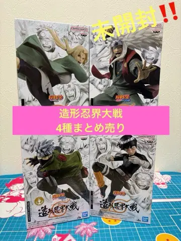 NARUTO 조형 인계대전 츠나데 지라이야 락 리 카카시 묶음 판매