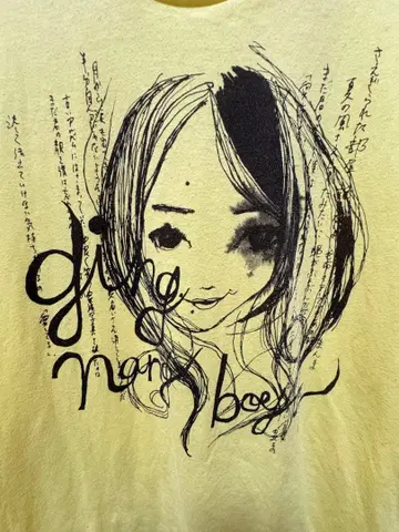 이초노BOYZ 밴드T셔츠 사이즈M 미네타 카즈노부