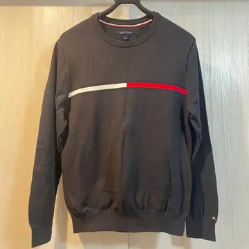 [ TOMMY HILFIGER ] 블랙 니트