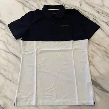 새상품급 브리핑 피케 셔츠 블랙 화이트 M