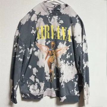 [ M 사이즈 ] NIRVANA H&M 맨투맨 트레이닝복 닐바나