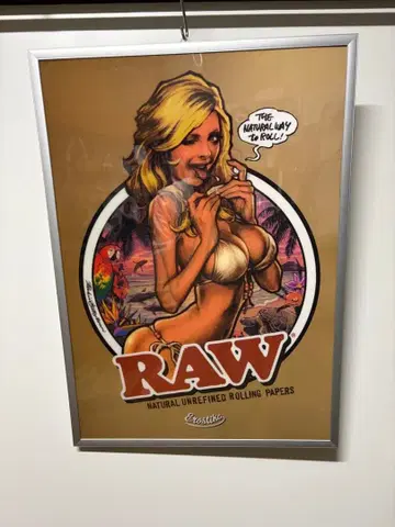 로킹 제리빈 RAW GIRLS 1 LENTICULAR 포스터