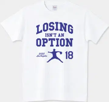 야마모토 요시노부 T셔츠 로스앤젤레스 다저스 질 수 없어 오타니 쇼헤이