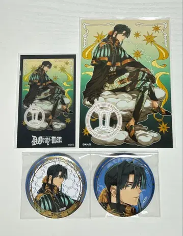 D.Gray-man 칸다 유우 캔뱃지 카드 브로마이드