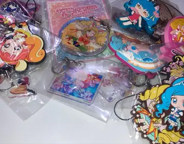 프리큐어 아크릴 키링 러버 스트랩