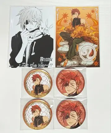 D.Gray-man 라비 캔뱃지 브로마이드 세트