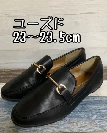 유즈드 23~23.5cm 비트 로퍼 신발 c206