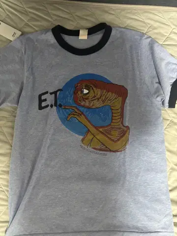 E.T. T셔츠 카피라이트 1982 USA제