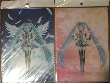 2종류 하츠네 미쿠 윙샵 클리어 파일