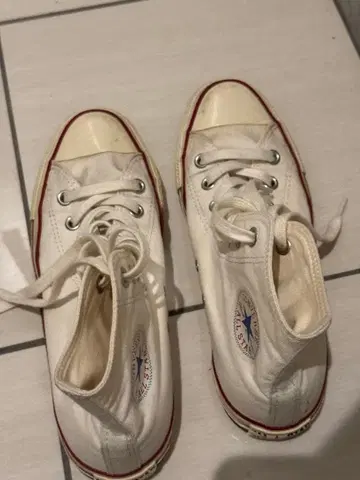 컨버스 올스타 화이트 하이컷