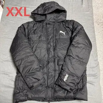 PUMA 블랙 다운 자켓 XXL