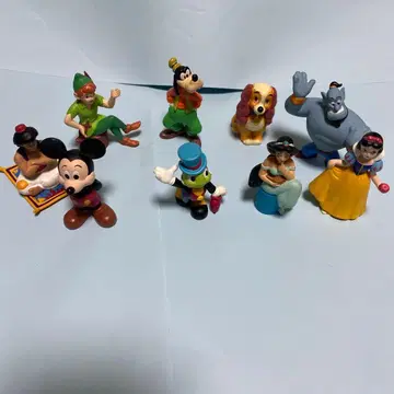 디즈니 피규어 9체 세트