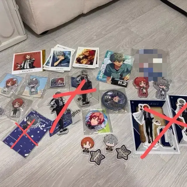 앙상블스타즈 츠키나가 레오 세나 이즈미 아크릴스탠드 캔뱃지 코롯토 양도