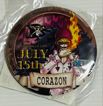 도쿄 원피스 타워 한정판 벌스데이 캔뱃지 코라손