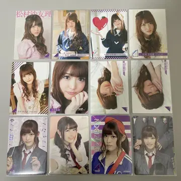 마츠무라 사유리 트레이딩 카드 12장