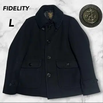 페더레이티드 돈키 자켓 M 멜톤 P 코트 USA제