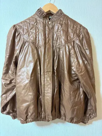 일본제 빈티지 자켓 브라운 보아 안감 아우터