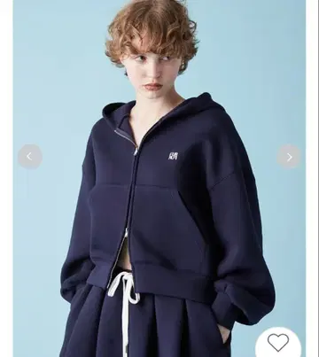 퍼퍼 네이비 후드티