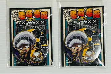 [ 미개봉품 ] ONE PIECE 오라오라 캔뱃지 트라팔가 로 2점