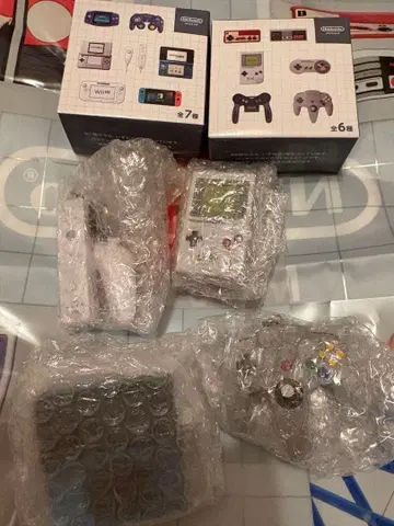 닌텐도 뮤지엄 게임 하드 키링 컬렉션 세트