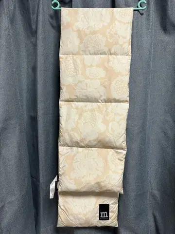 미사용 새상품 마리메꼬 꽃무늬 머플러