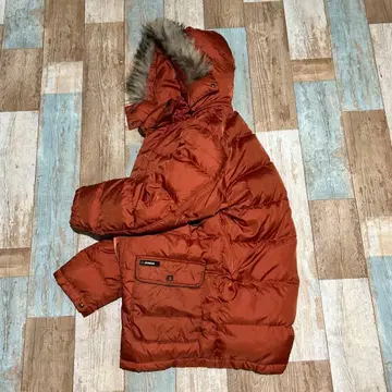 McGREGOR 퍼 달린 다운 자켓 오렌지 그런지 XL 오렌지