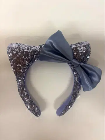유니버 키티 퍼플 보라색 머리띠 스팽글