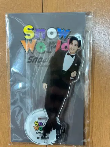 Snow World 아크릴 스탠드 메구로 렌 미개봉 새상품