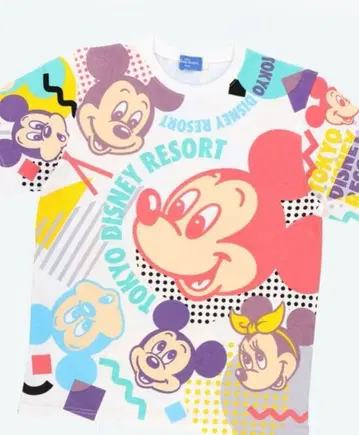 도쿄 디즈니 리조트 T셔츠 M 사이즈