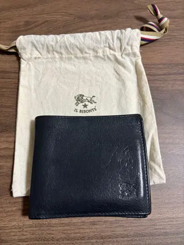 IL BISONTE 접이식 지갑 블랙