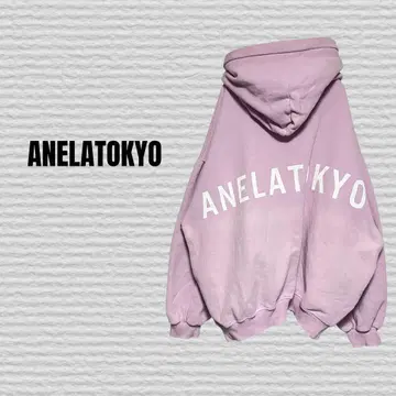 [ ANELATOKYO ] 후드티 풀오버 후드 빅 실루엣