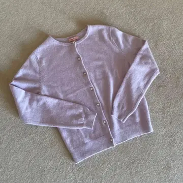 TOCCA 라벤더 캐시미어 가디건