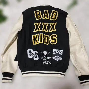 REASON BRAND BAD XXX KIDS 바시티 자켓