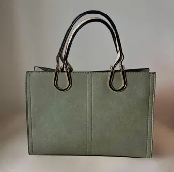 LAMB MODE 말발굽 금장 장식 핸드백 숄더백 미사용 새상품