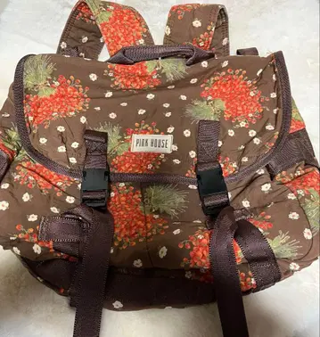 PINK HOUSE 꽃무늬 백팩