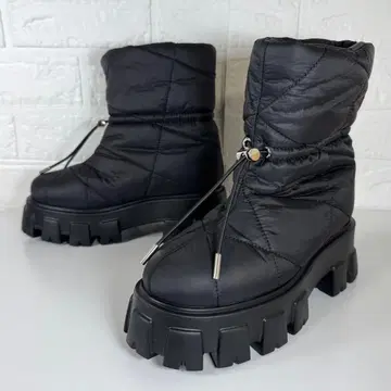 [ 미사용급 ] COEL 코엘 퀼팅 스노우 부츠 22.5cm