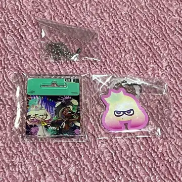 스플래툰 엄브렐라 마커 아크릴 키링 히메