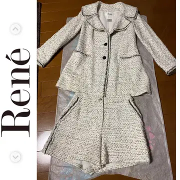 Rene34tissue 트위드 자켓 & 숏팬츠