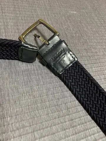 theory 띠어리멘 러버 메쉬 벨트 이탈리아제