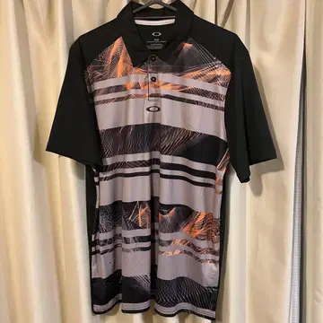 [ 새상품 ] Oakley 골프용 피케 셔츠 반팔 M 사이즈