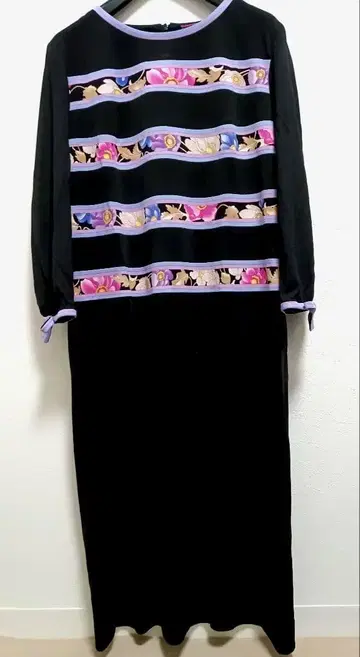 컨디션 최상 레오나르 소매 시스루 원피스 38