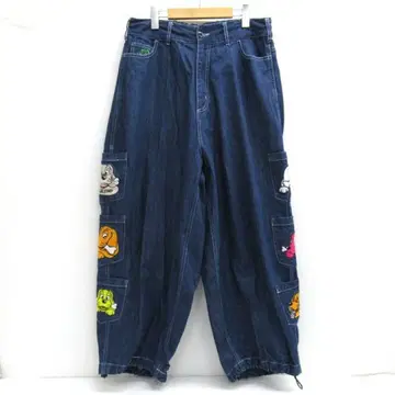 GALFYxMeetsAnswer 메니 포켓 데님 팬츠