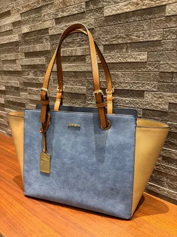 거의 미사용 &chouette 토트백 바이컬러백 출퇴근 숄더