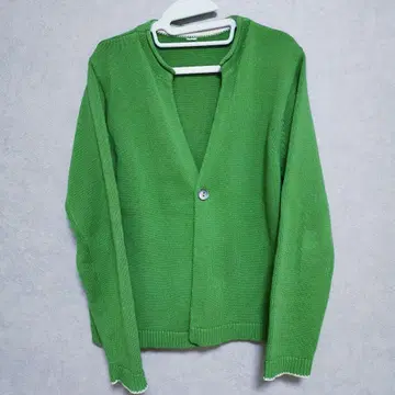 팔라스 팰리스 그린 가디건