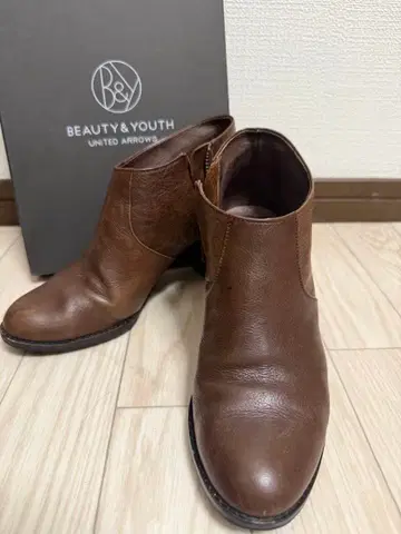 BEAUTY&YOUTH 다크 브라운 부츠 36