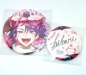 와타라이 히바리 니지산지 생일 캔뱃지 굿즈 세트