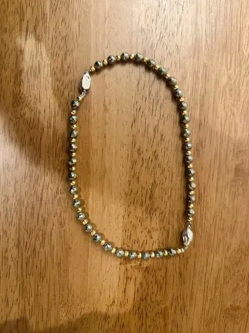 엘르세린 elsereine 자기 목걸이 실버